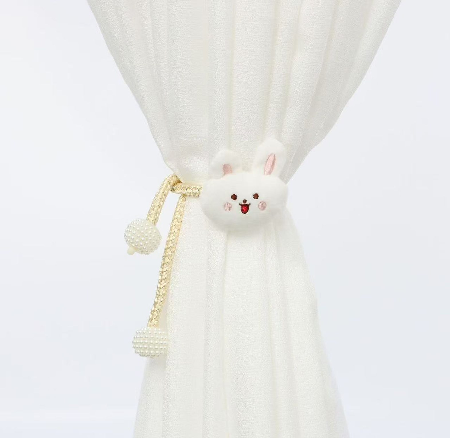 2pc Cartoon Bear Curtain buckles image
