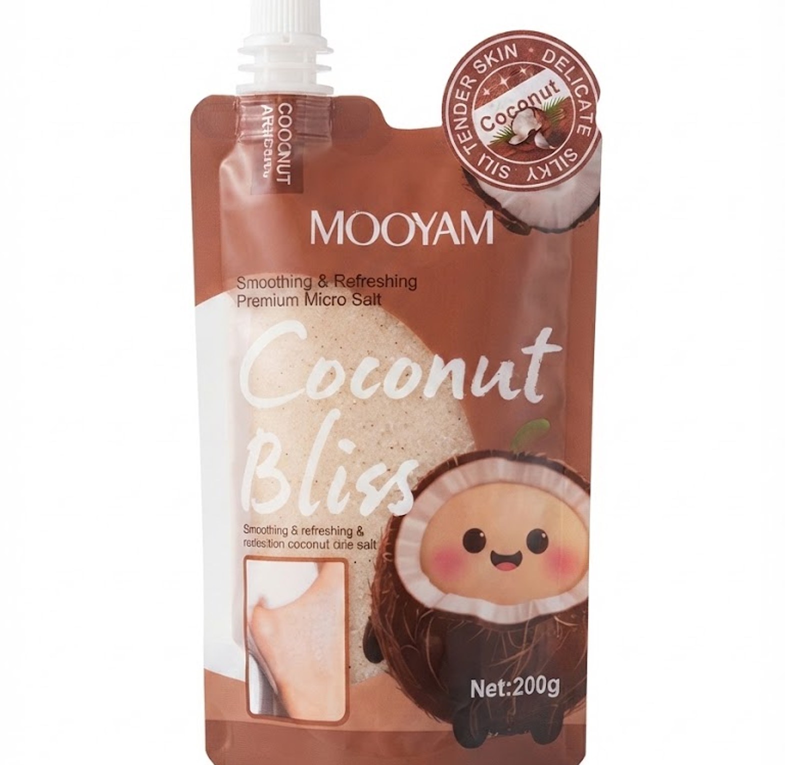 Mooyam coconut bliss scrub  image