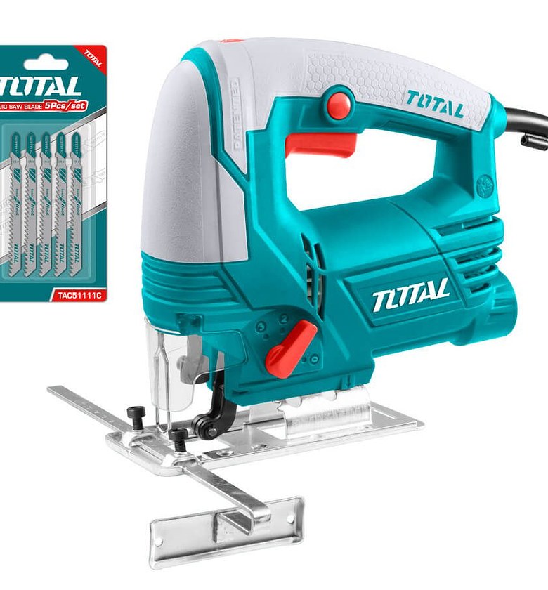 TOTAL 650WATTS JIGSAW WITH 5 BLADES image