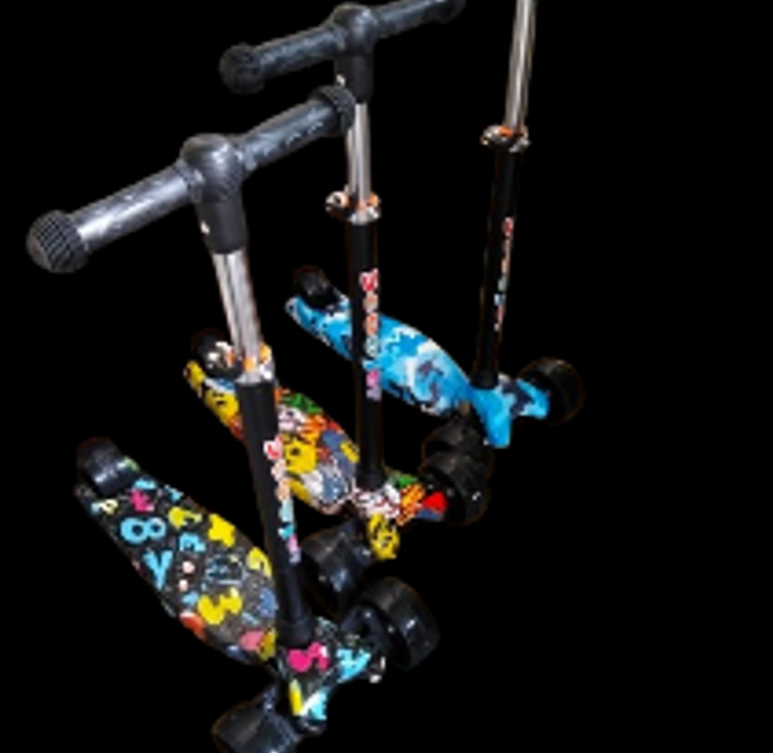 Three-Wheeled kids' scooter For children between the ages of 2 and 12 image