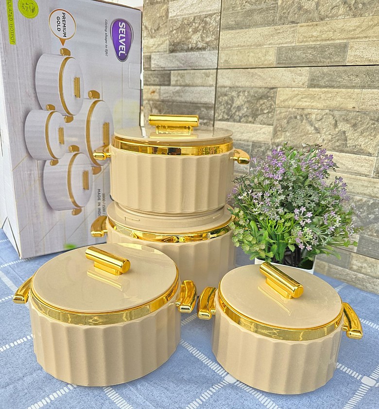 Hotpots. Camry 4 Pieces Hotpot Premium Range Plastic Designer Infinite image