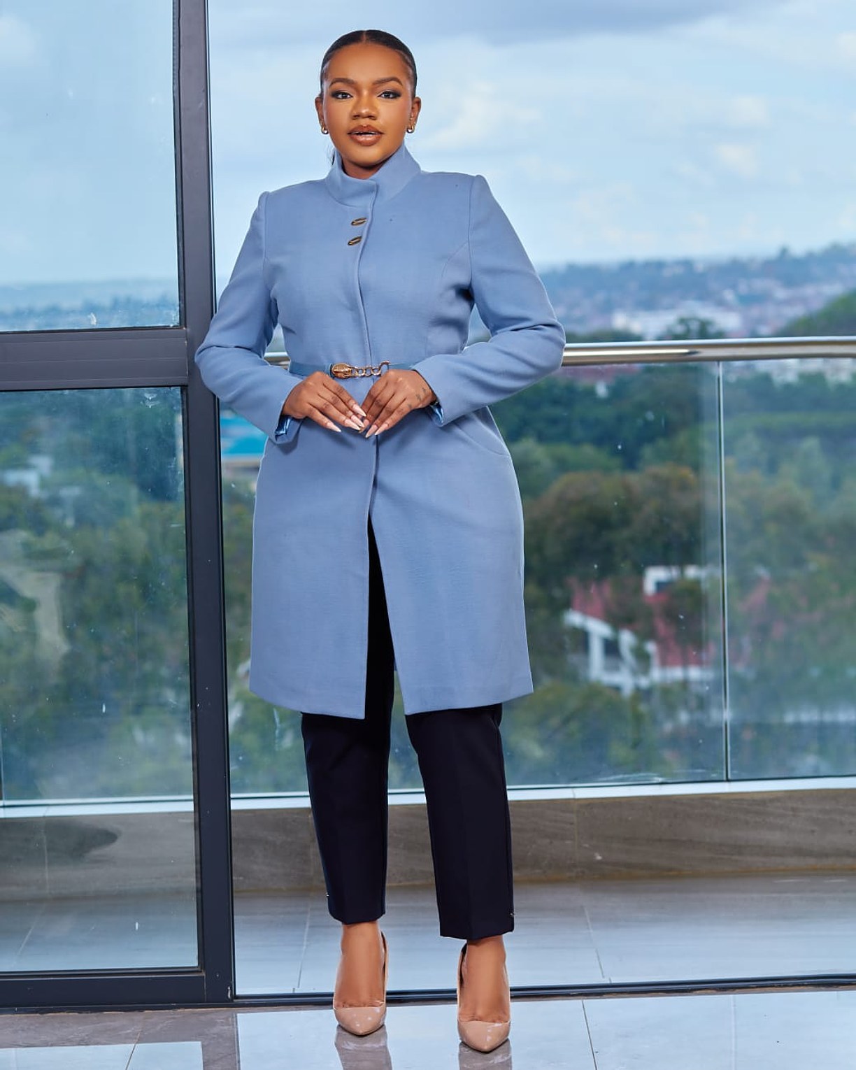 Premium Turkish Women’s Dress Trench Coat image