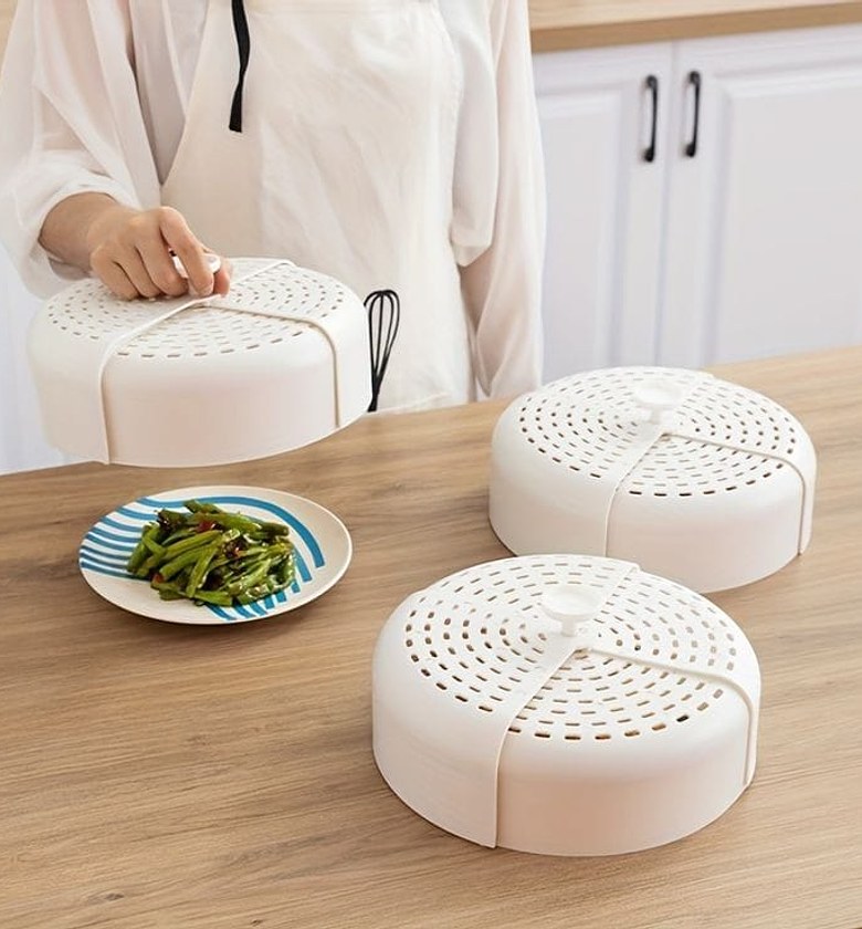 Foldable Ventilated Food Protection Cover and Fly Guard image