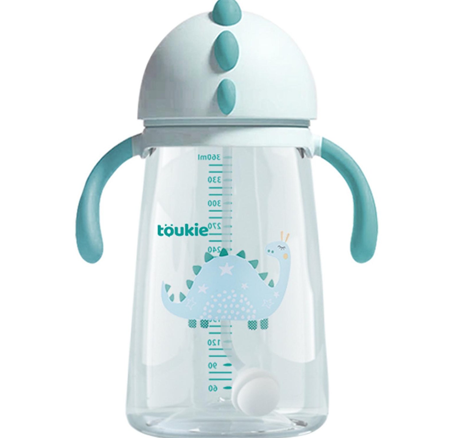 Dino toddler training water bottle image