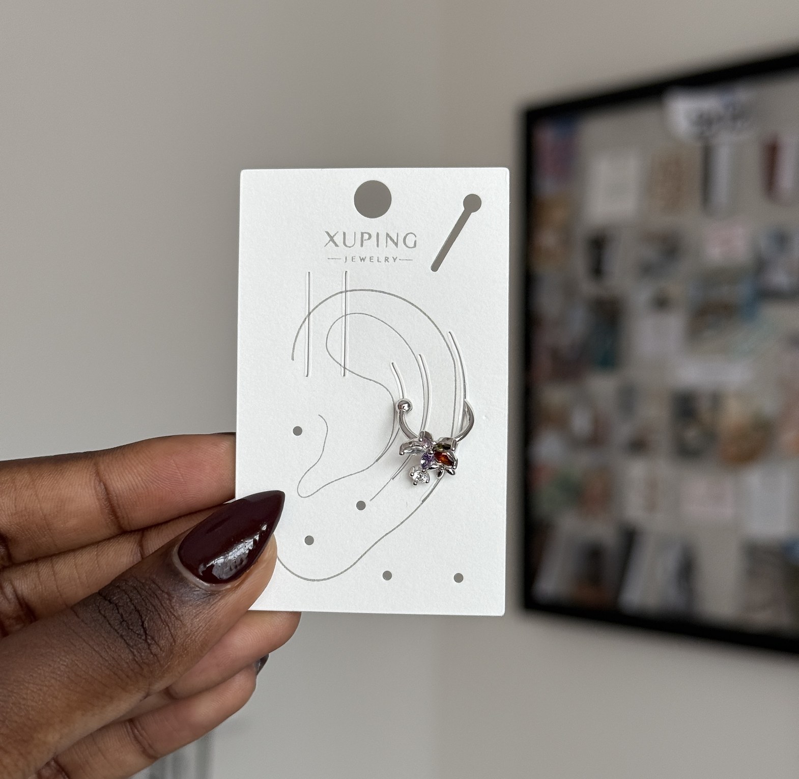 Prism Blossom ear cuff image