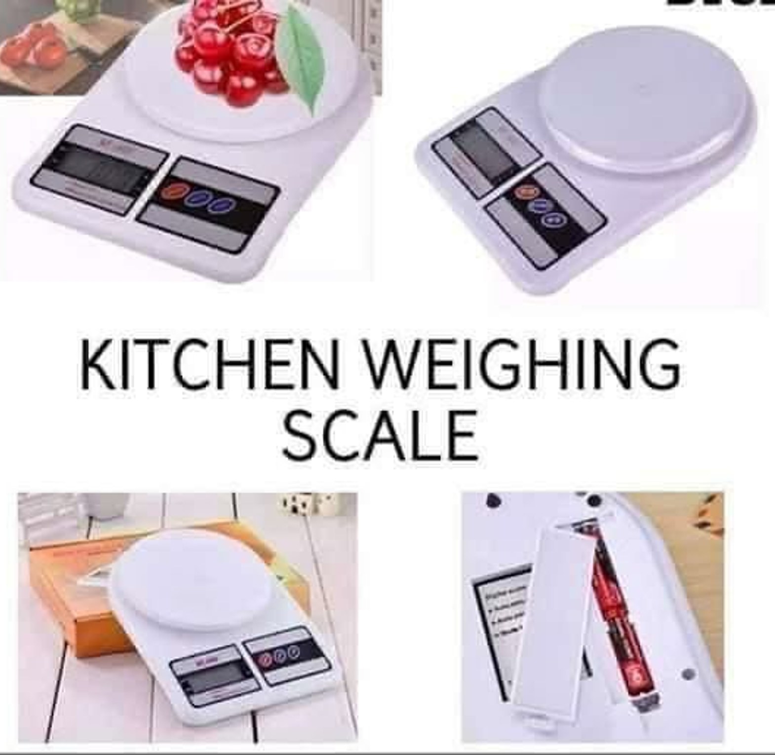 Kitchen weighing scale image