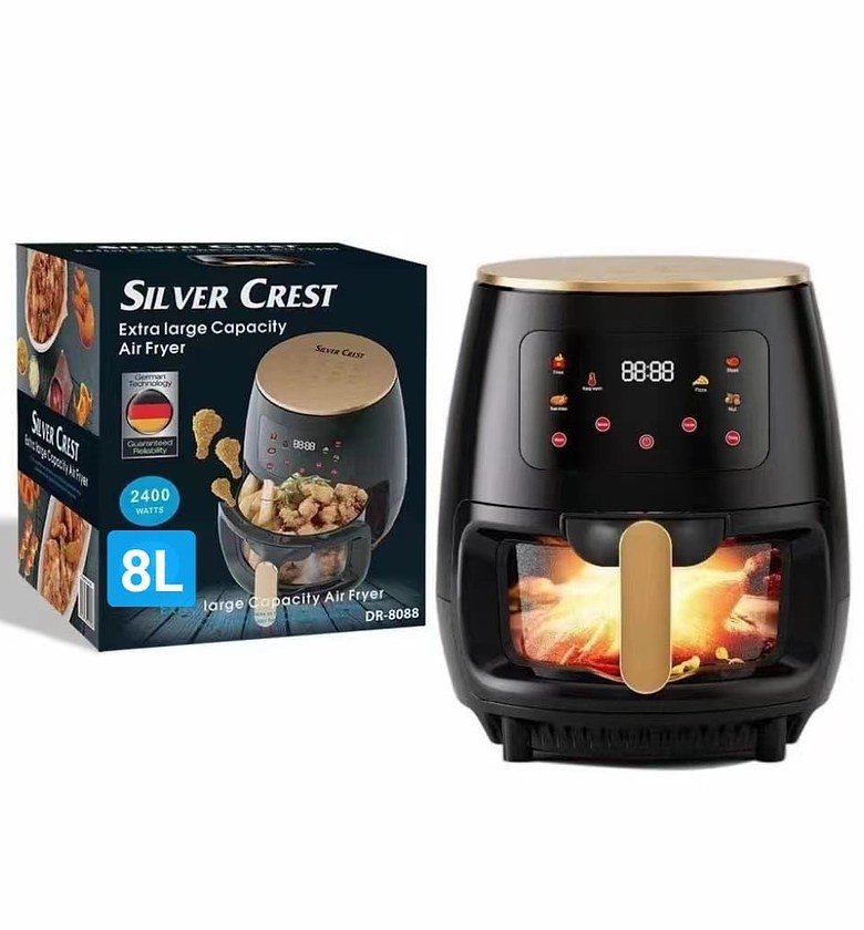 silver crest Non Stick Airfryer Electric Hot Oven Oilless Cooker image