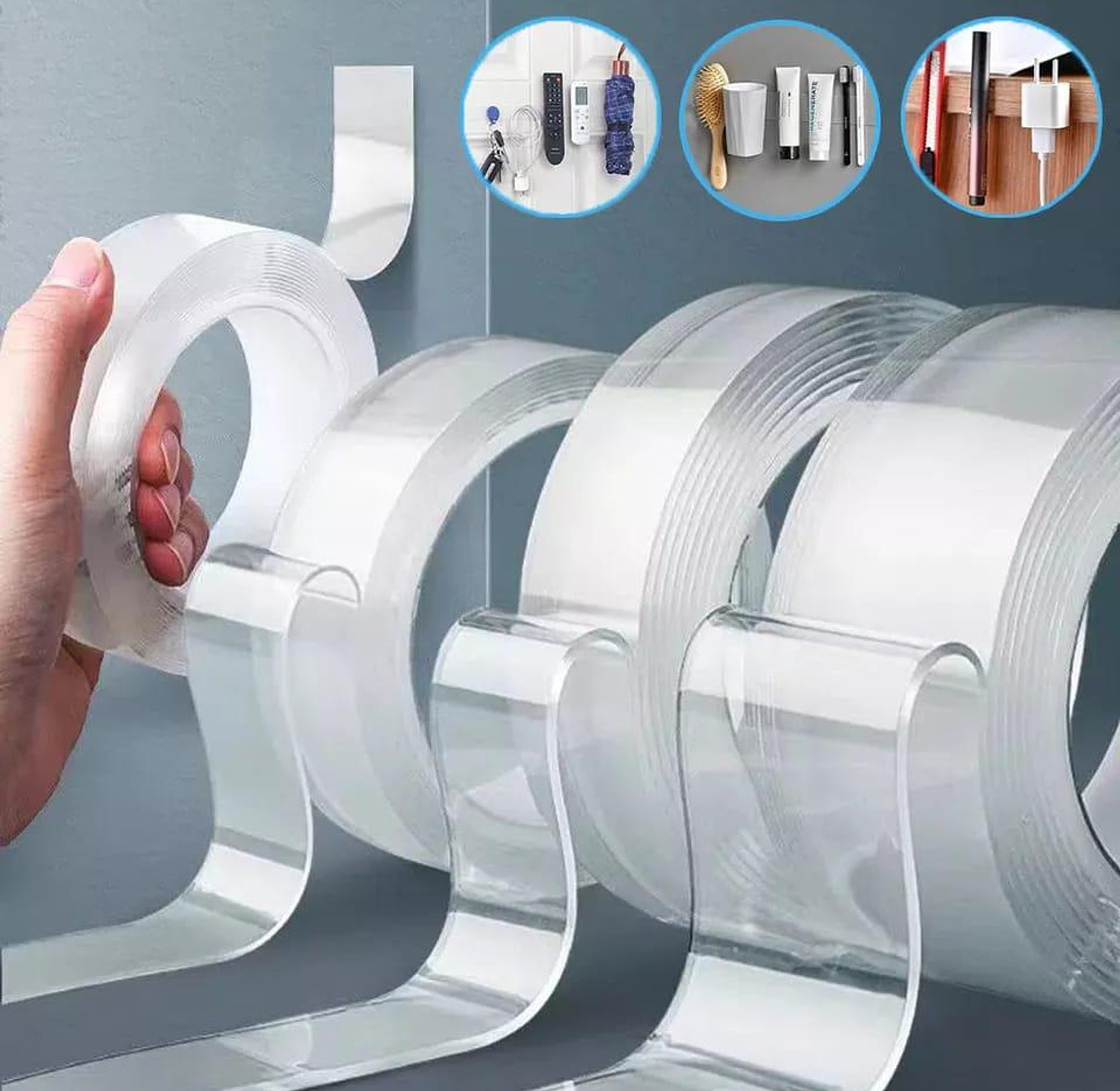 Double sided magic Nano tape   Thickness 2mm image