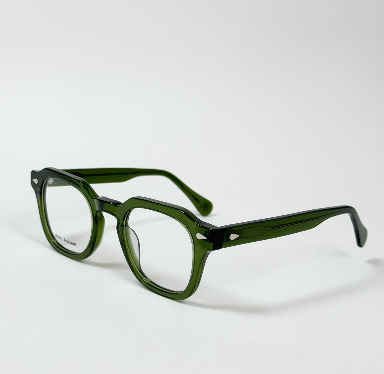 The Forest Deep Green Round Frame image