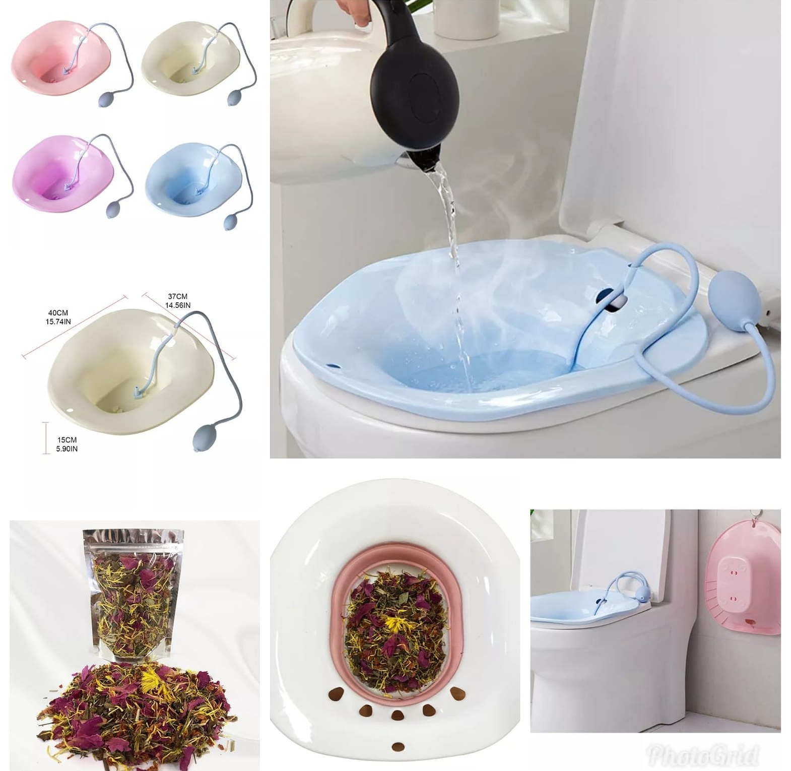 Yoni Sitz Bath Basin image
