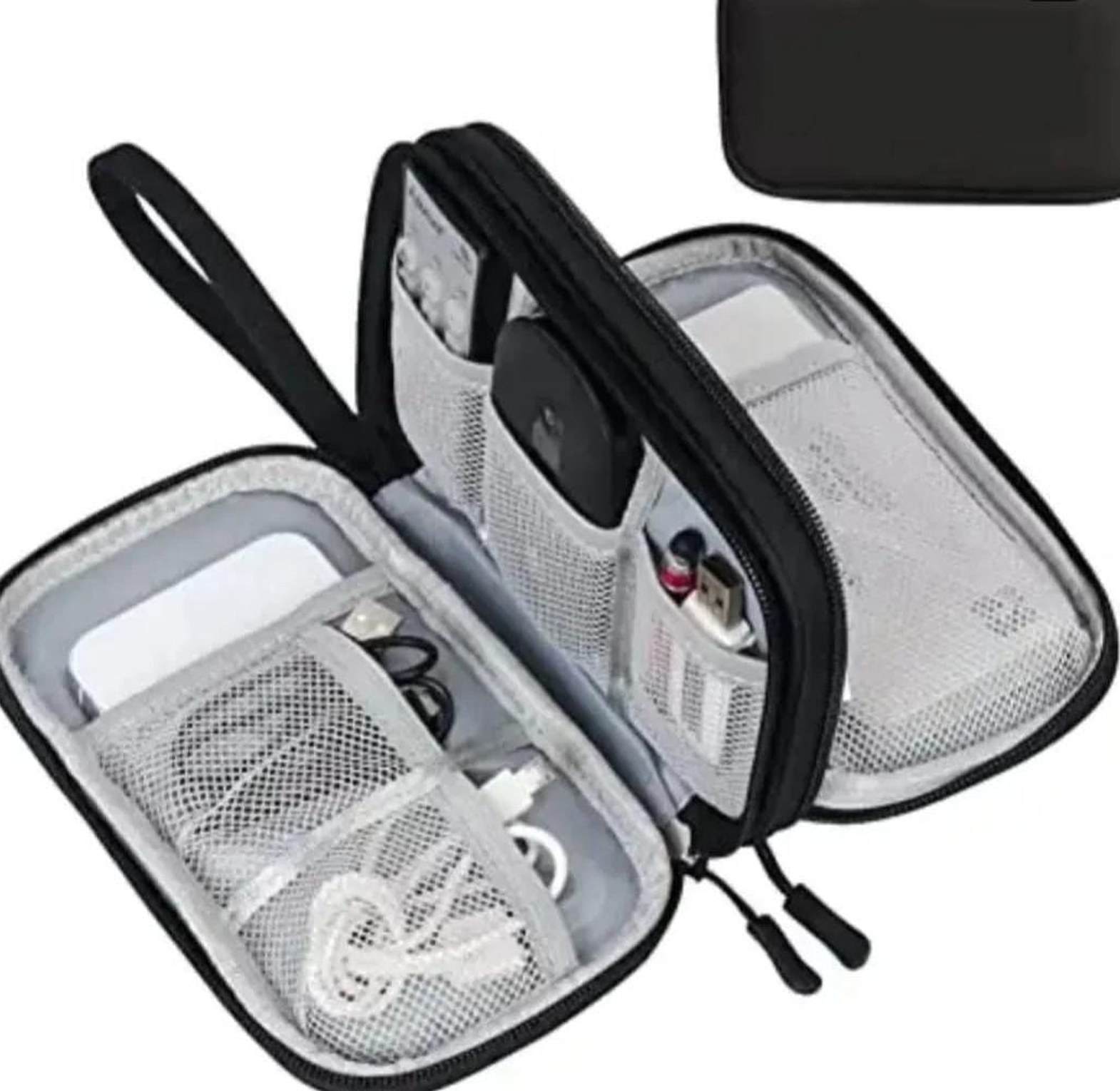 Portable Travel Cable Organizer image