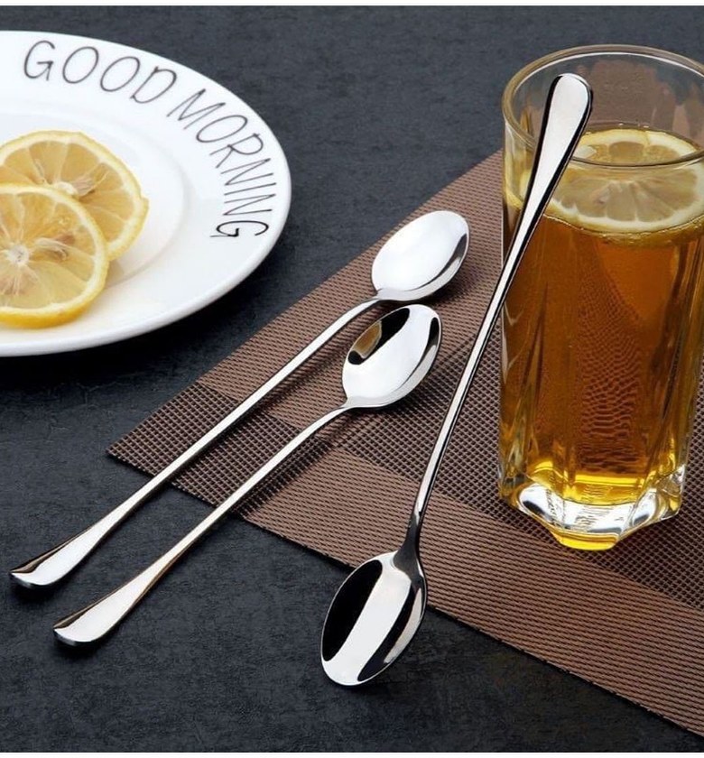 6-Piece Gold Tea Spoon Set image