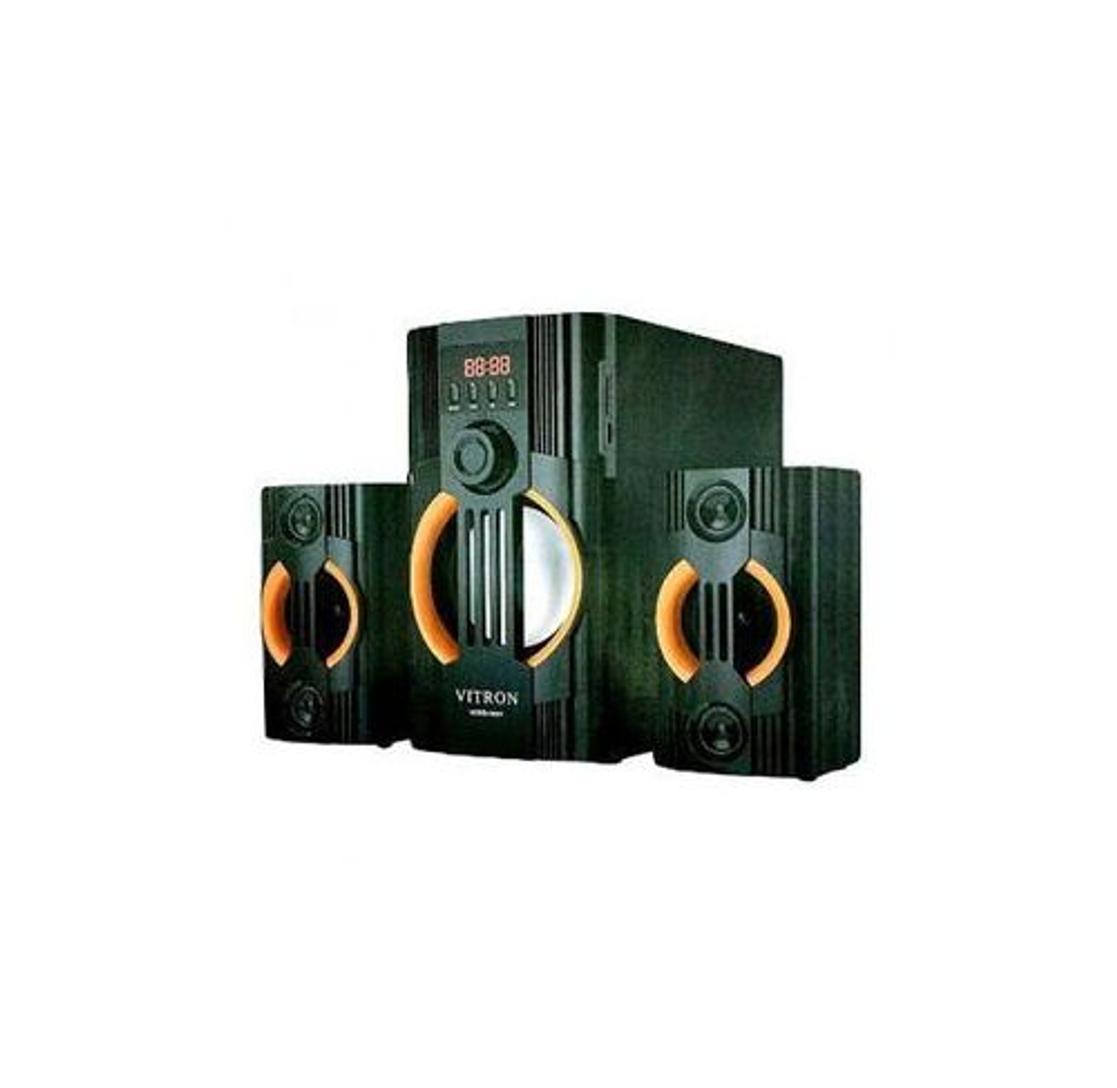 Subwoofer. Vitron 2.1CH V5201 Multimedia Speak System BT/FM/USB image