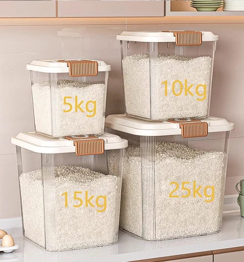 15kg Large Capacity Cereal Storage Container image