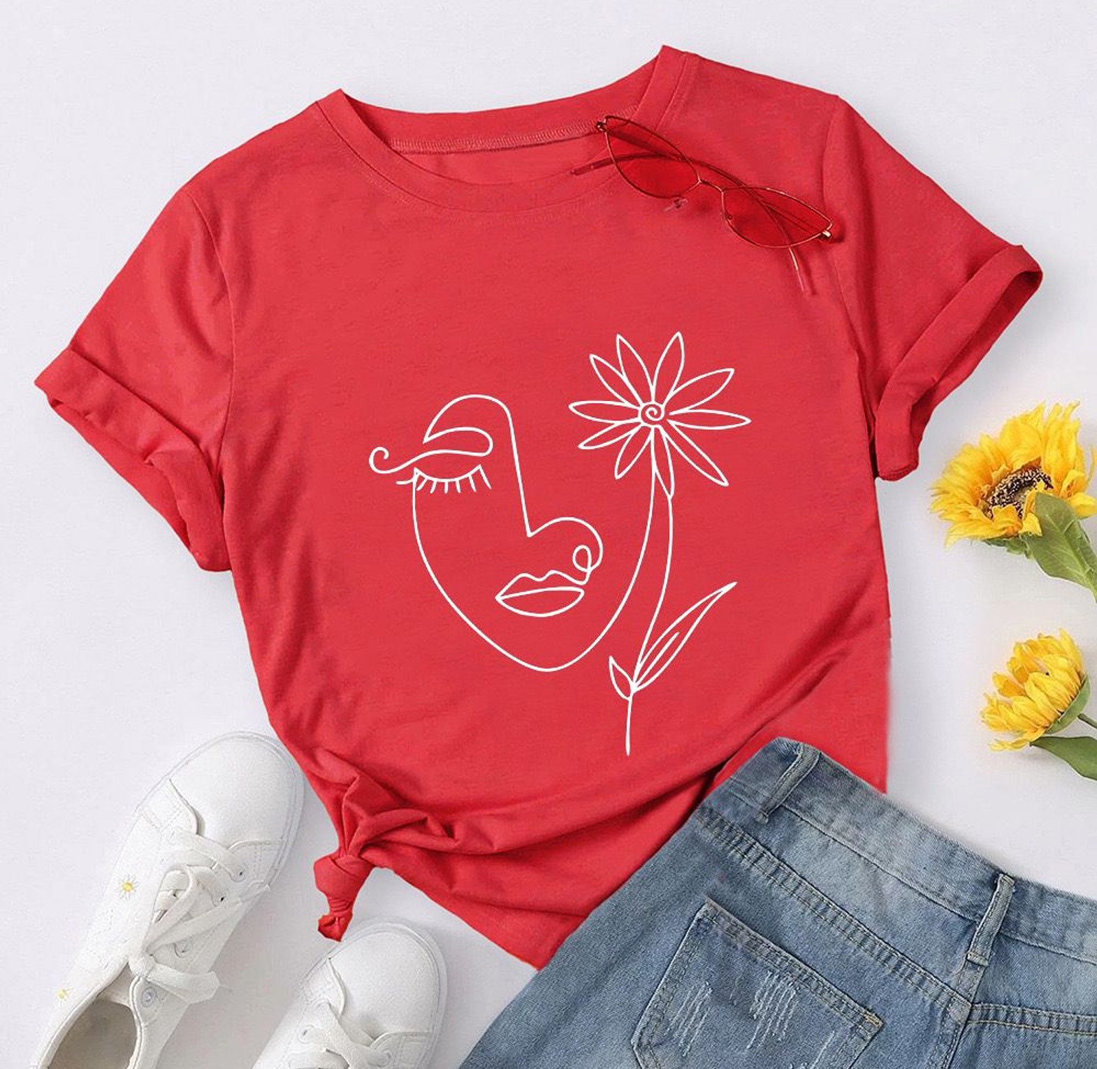 Ladies T-shirt image