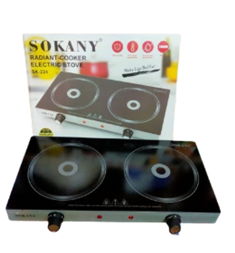 Sokany Radiant-Cooker Electric Stove, model SK-224. image