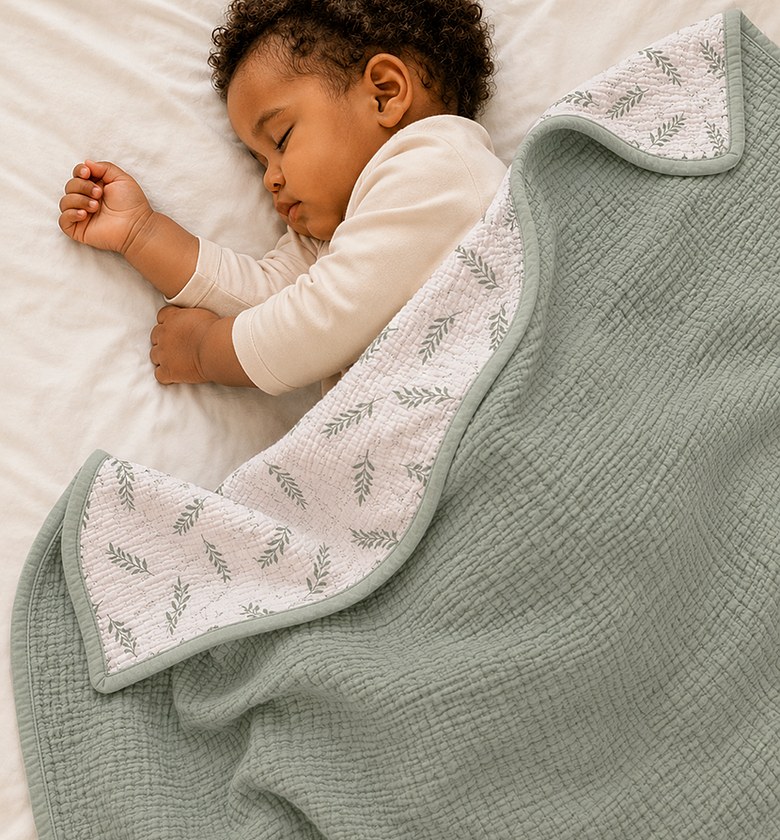 Baby Muslin Signature Blankets image