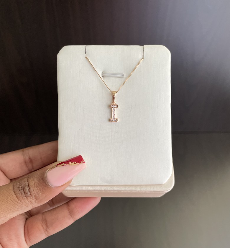 Initial Necklace - I image