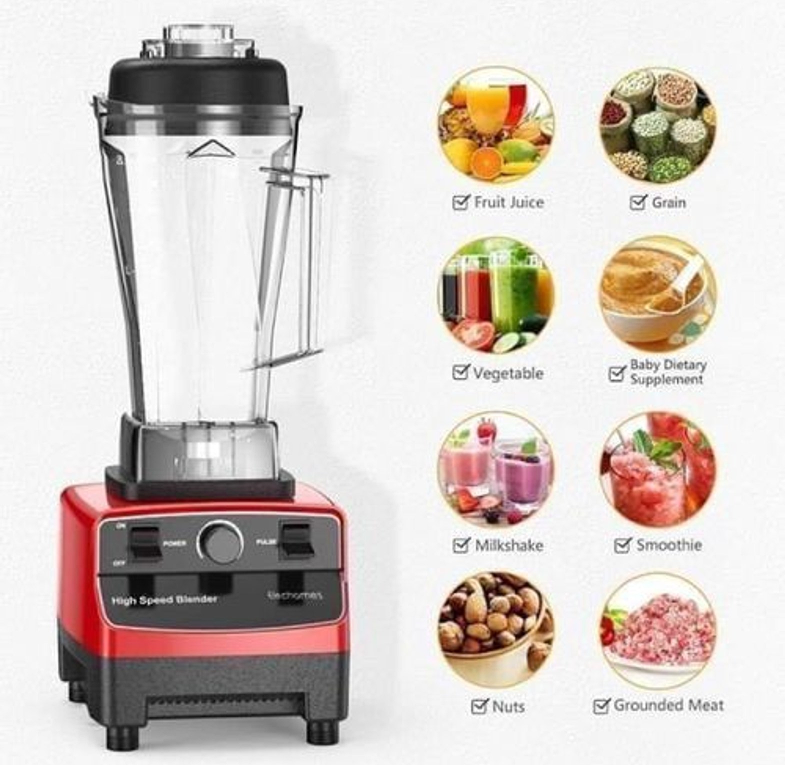 Signature blender commercial image