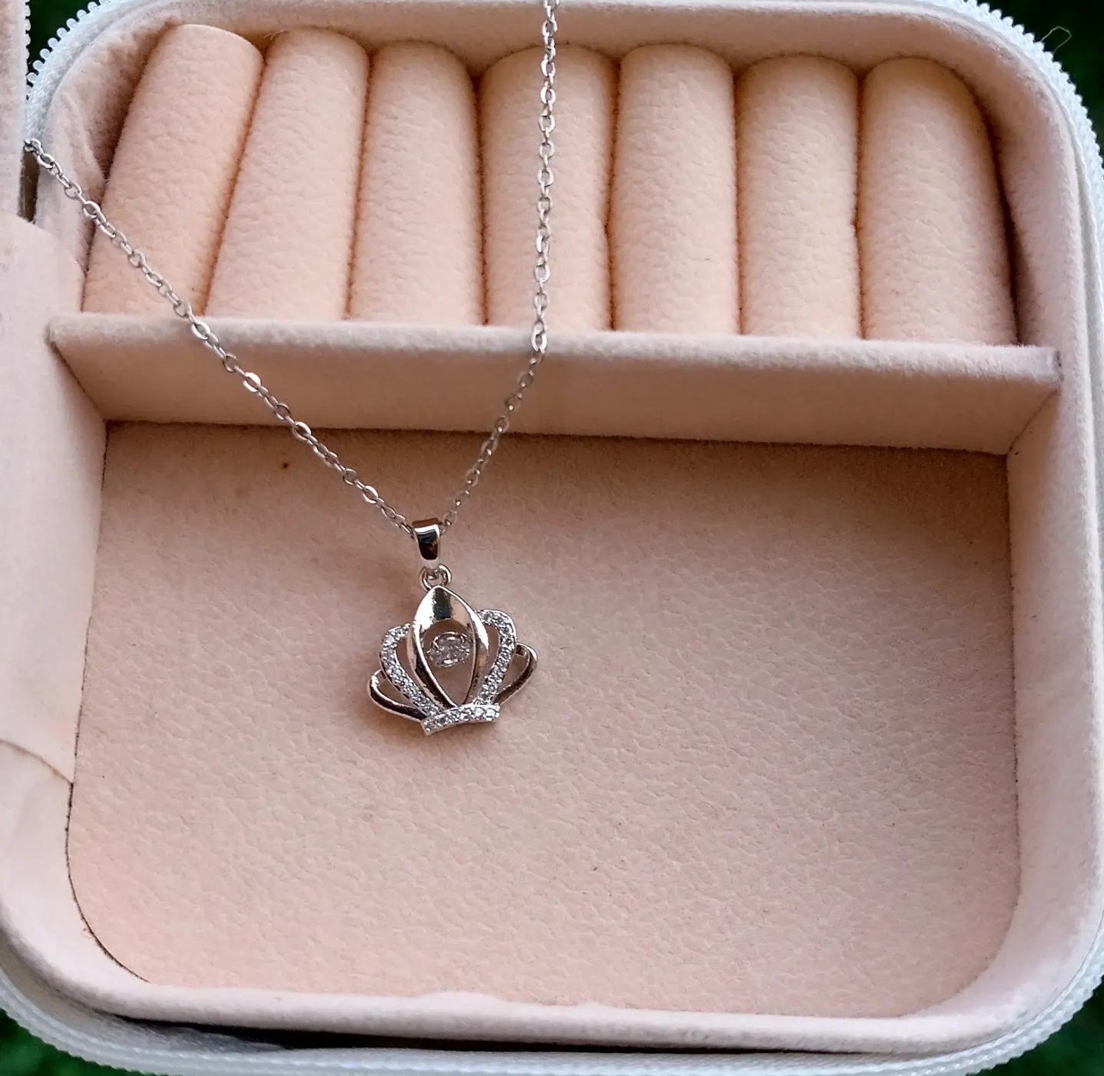Iced Crown Necklace image