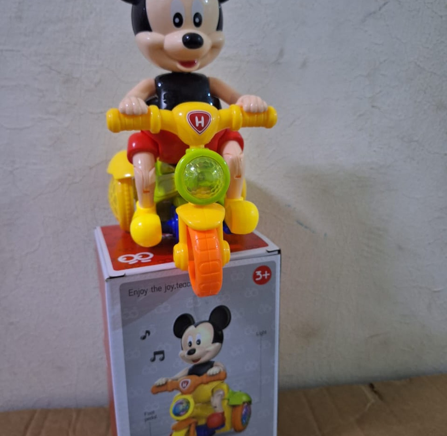  Musical Rats Ride Bicycle toy, featuring a character resembling Mickey Mouse on a tricycle image