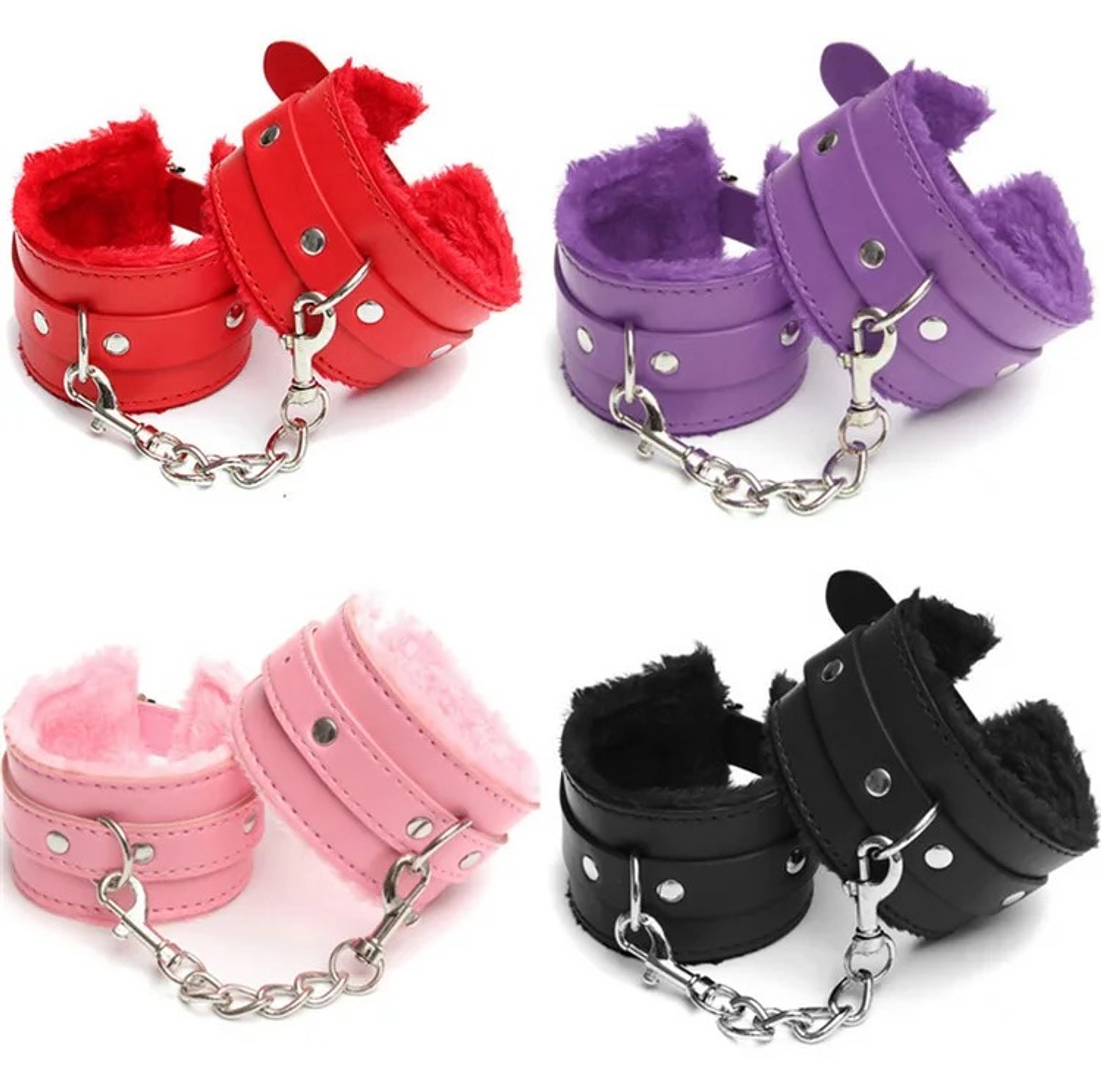 Sexy Adjustable Leather Handcuffs For Sex Toys For Woman Couples Hang Buckle Link Bdsm Bondage Restraints Exotic Accessories image