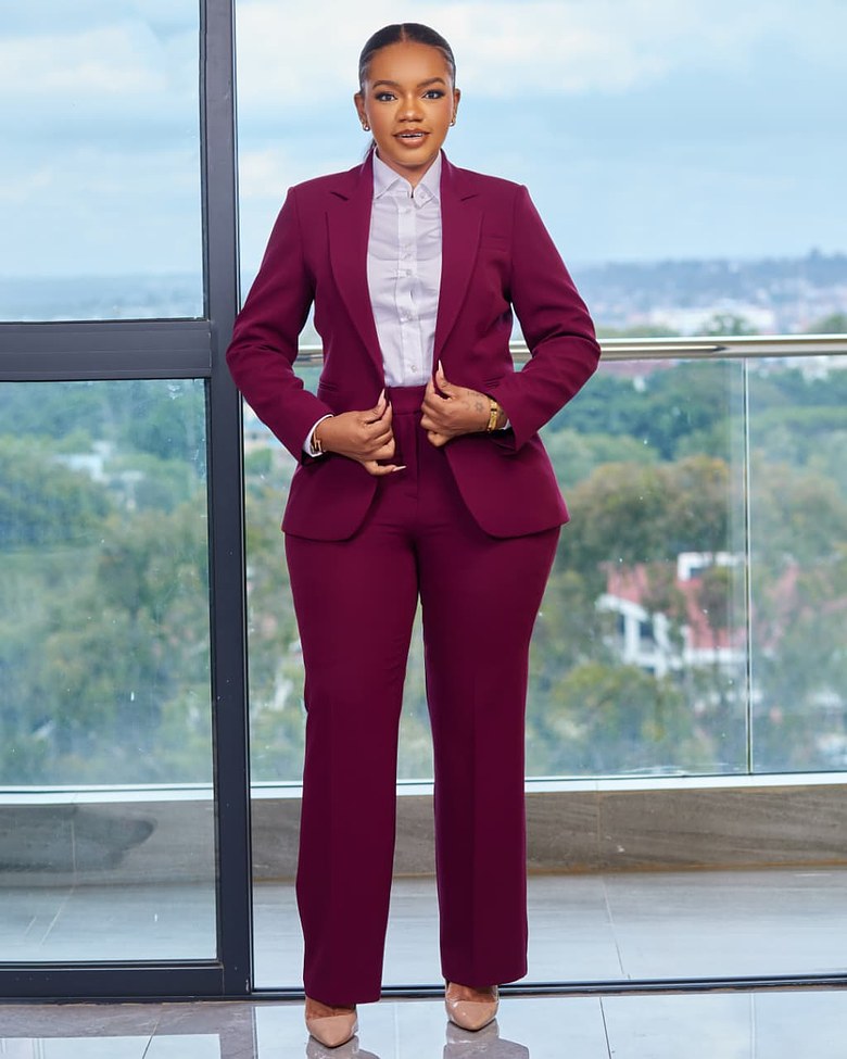 Turkish Purple Trouser Suit image