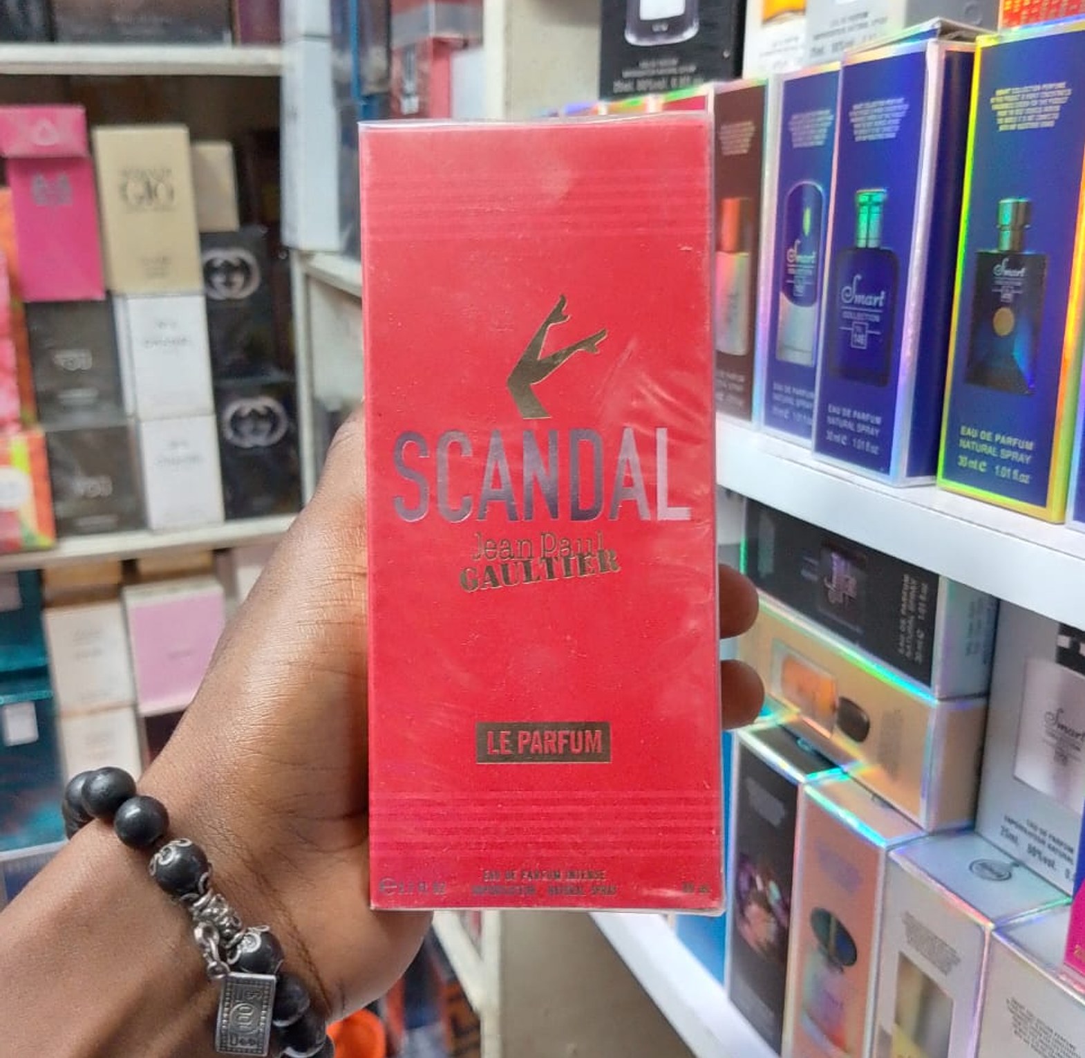 PERFUMES. Jean Paul Gaultier scandal perfume image