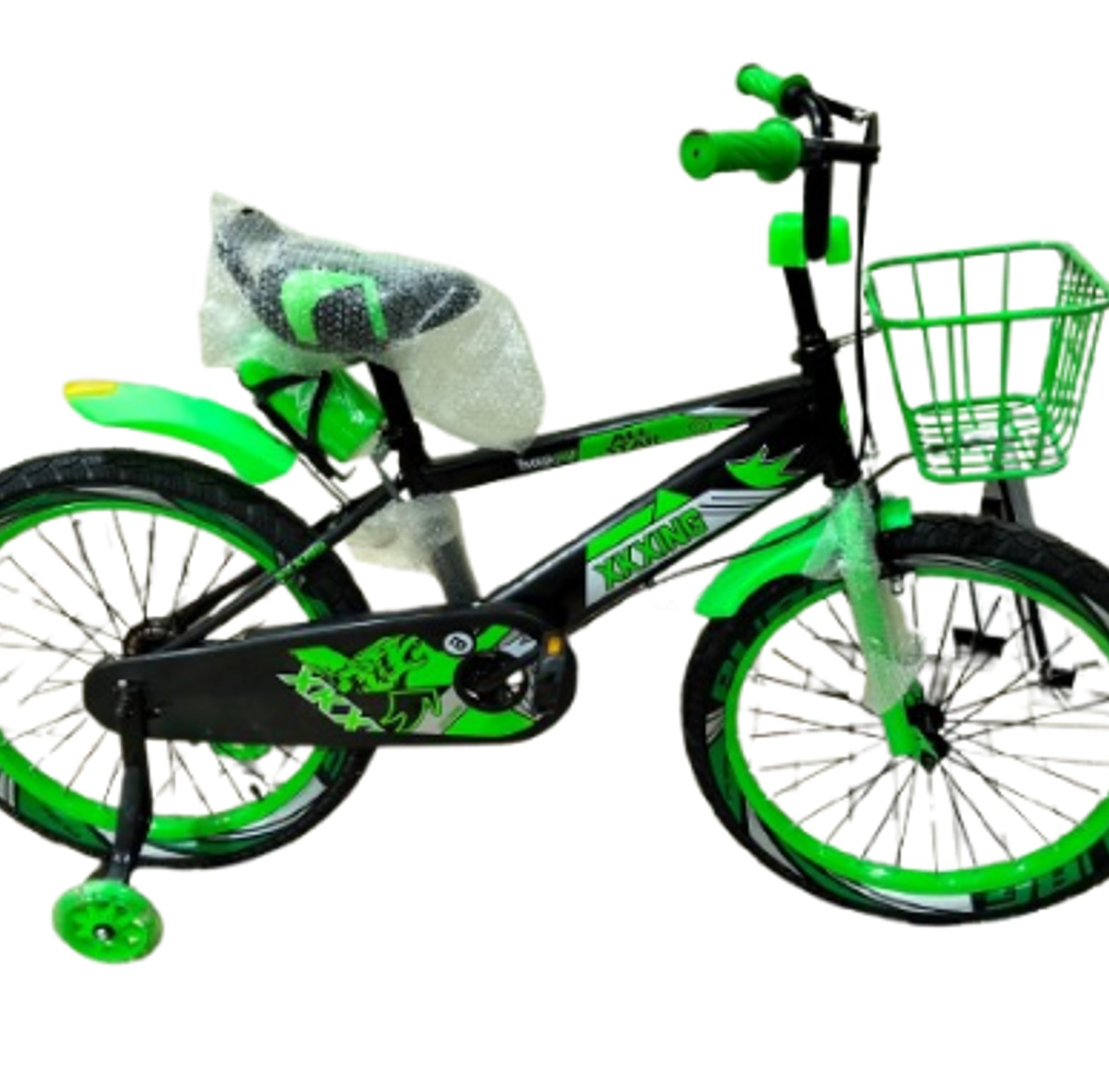 Size 20 Kids' Bicycle For Age 7yrs to 11yrs With removable training wheels image