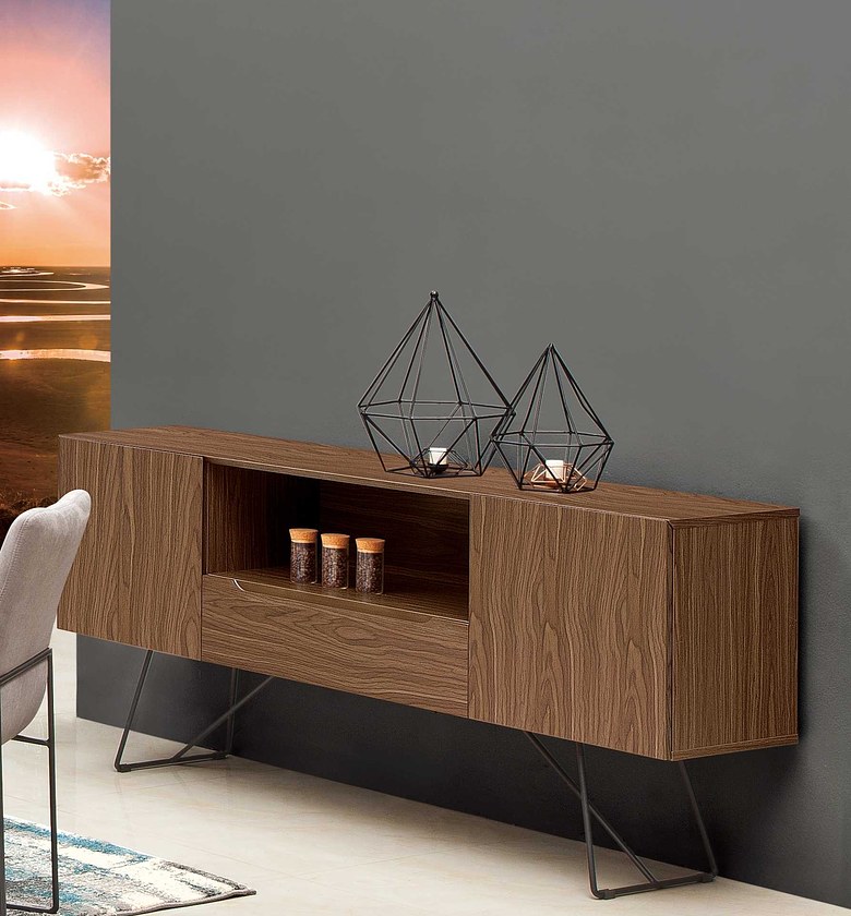 BUFFET 180X40X80 WALNUT 0 image