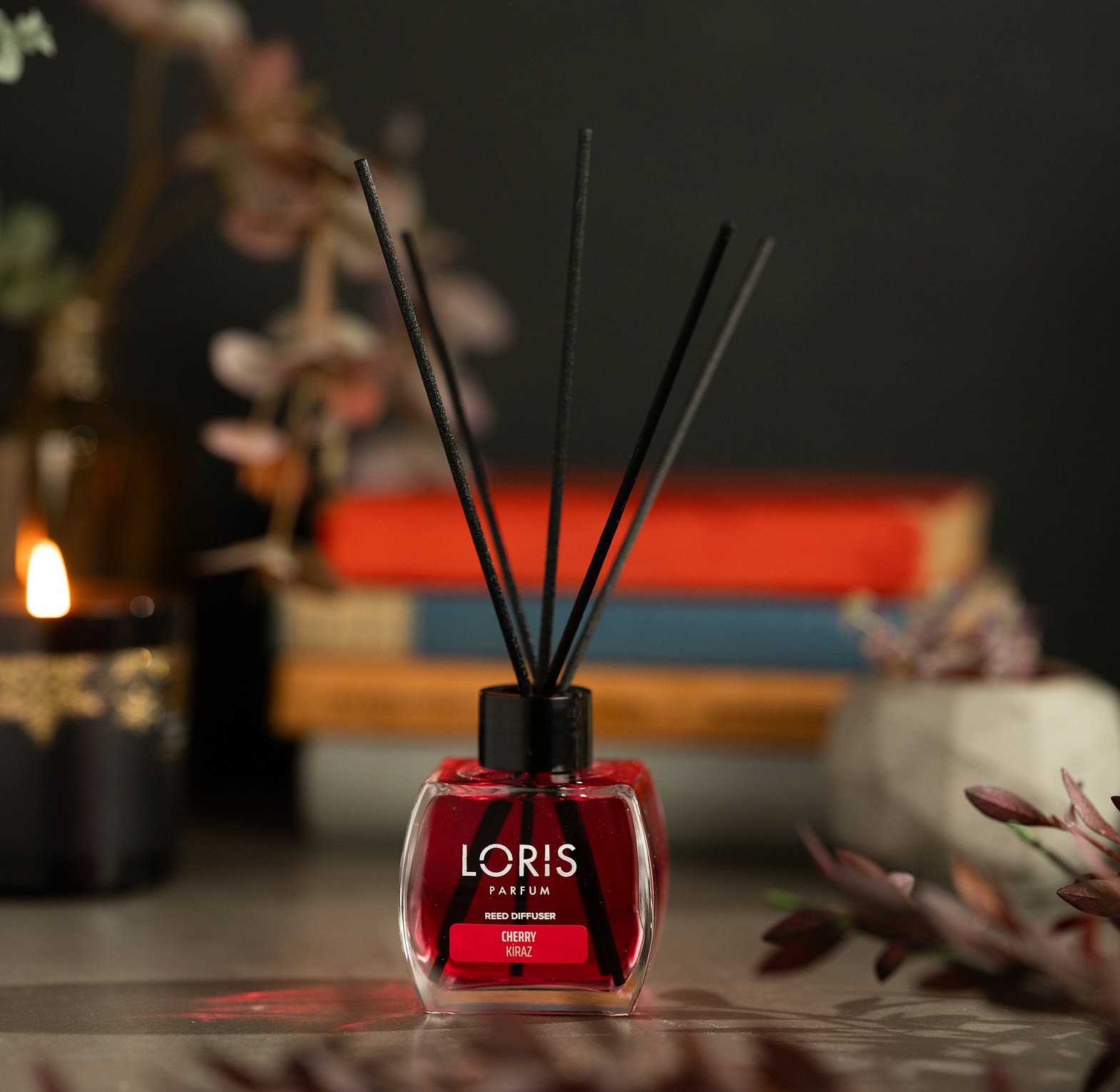 Loris Cherry Reed Diffuser 120ml image