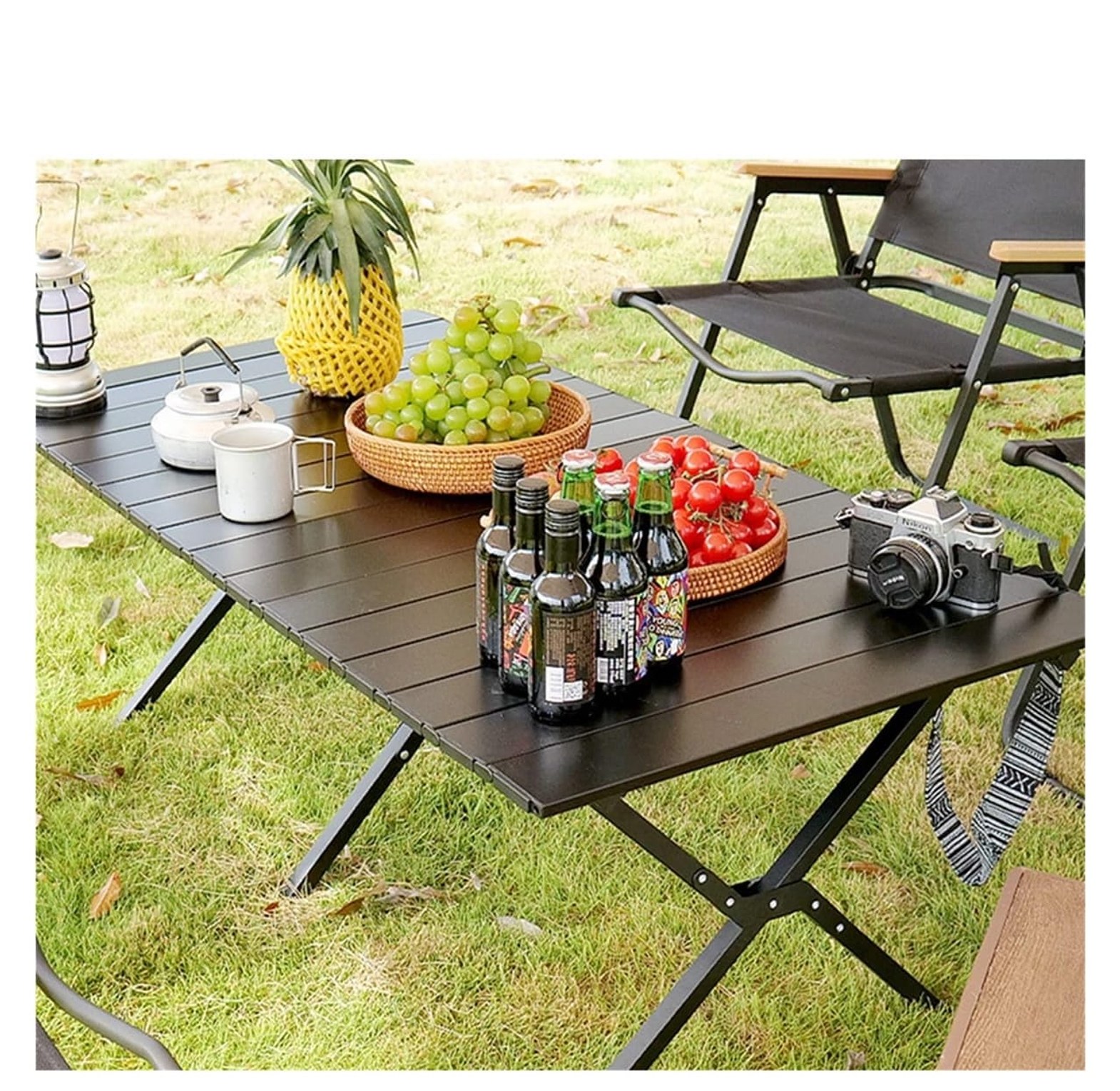 Portable Folding Camping Table 150cm  "Egg Roll Table" image