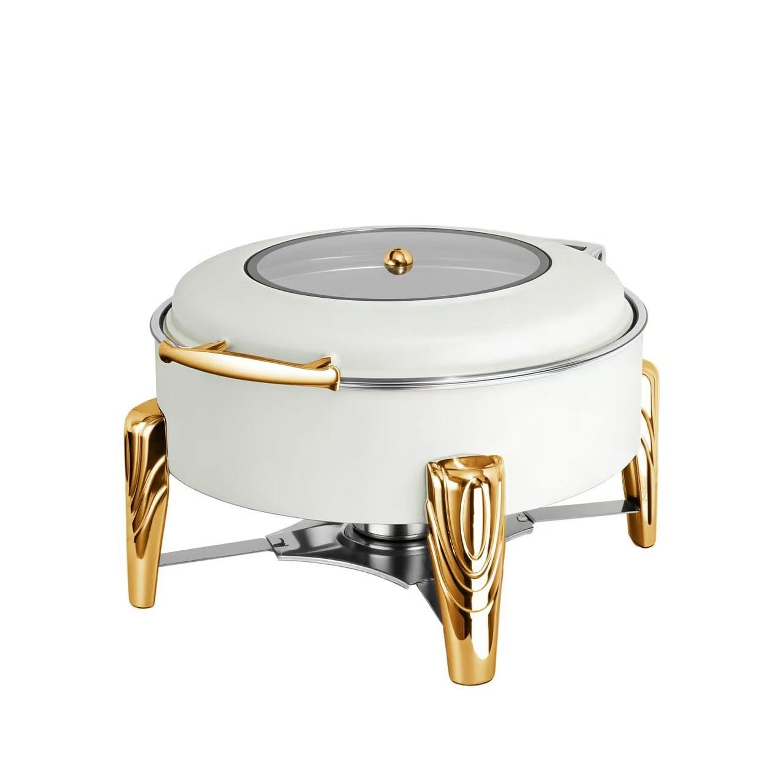 6L Square Hydraulic Stainless Steel Chafing Dish image