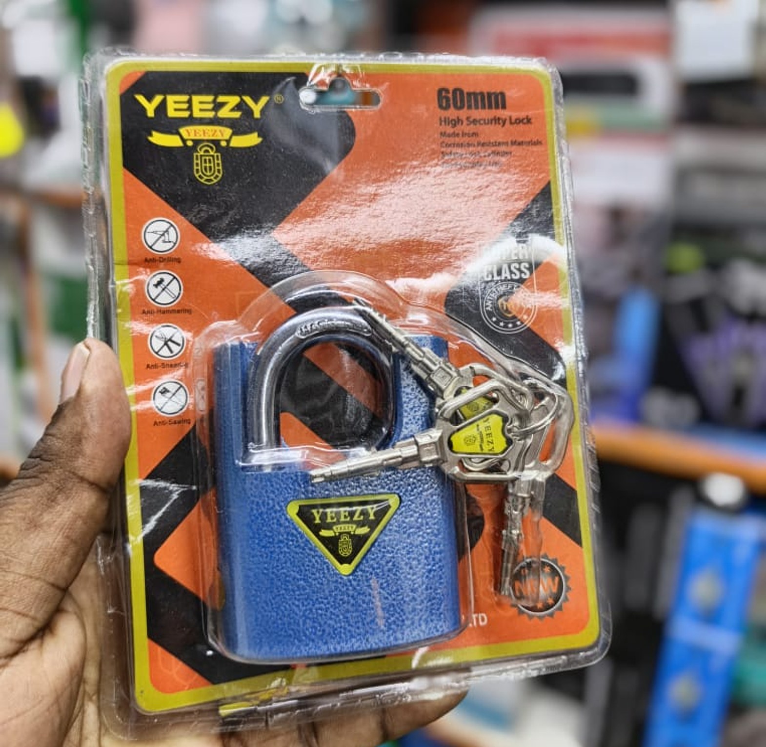 Padlock. YEEZY 60mm High Security Lock.  image
