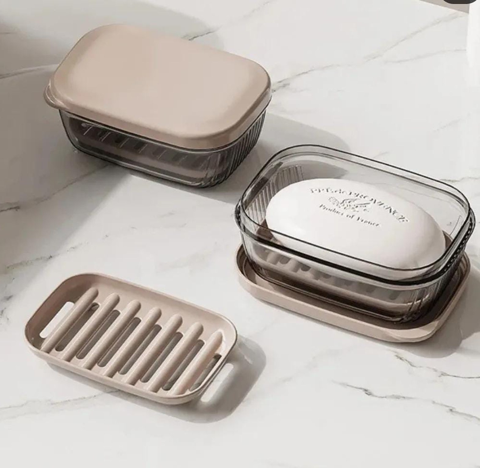 Portable travel soap dish/holde image