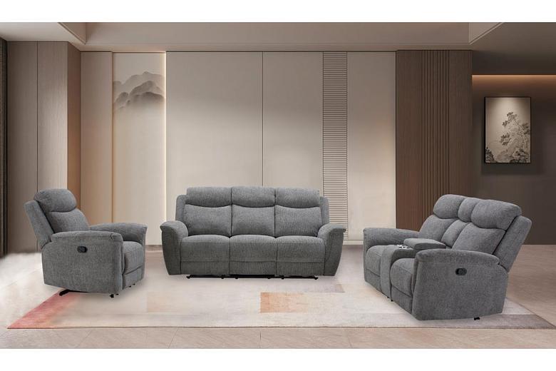 OLIVER 7 Seater Fabric Recliner (3+2+1+1) image