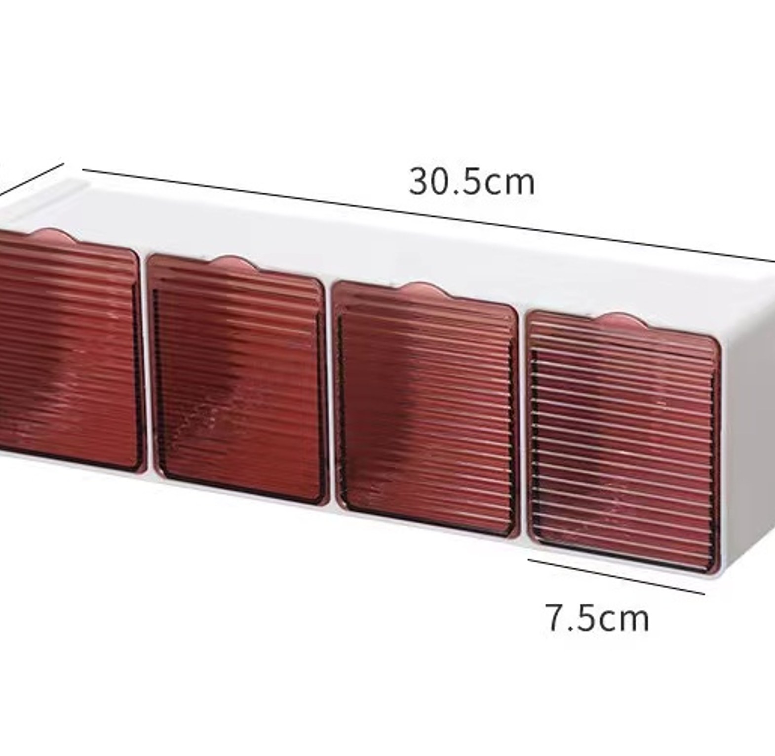 Wall Mounted Spice Rack Set, Boxes image