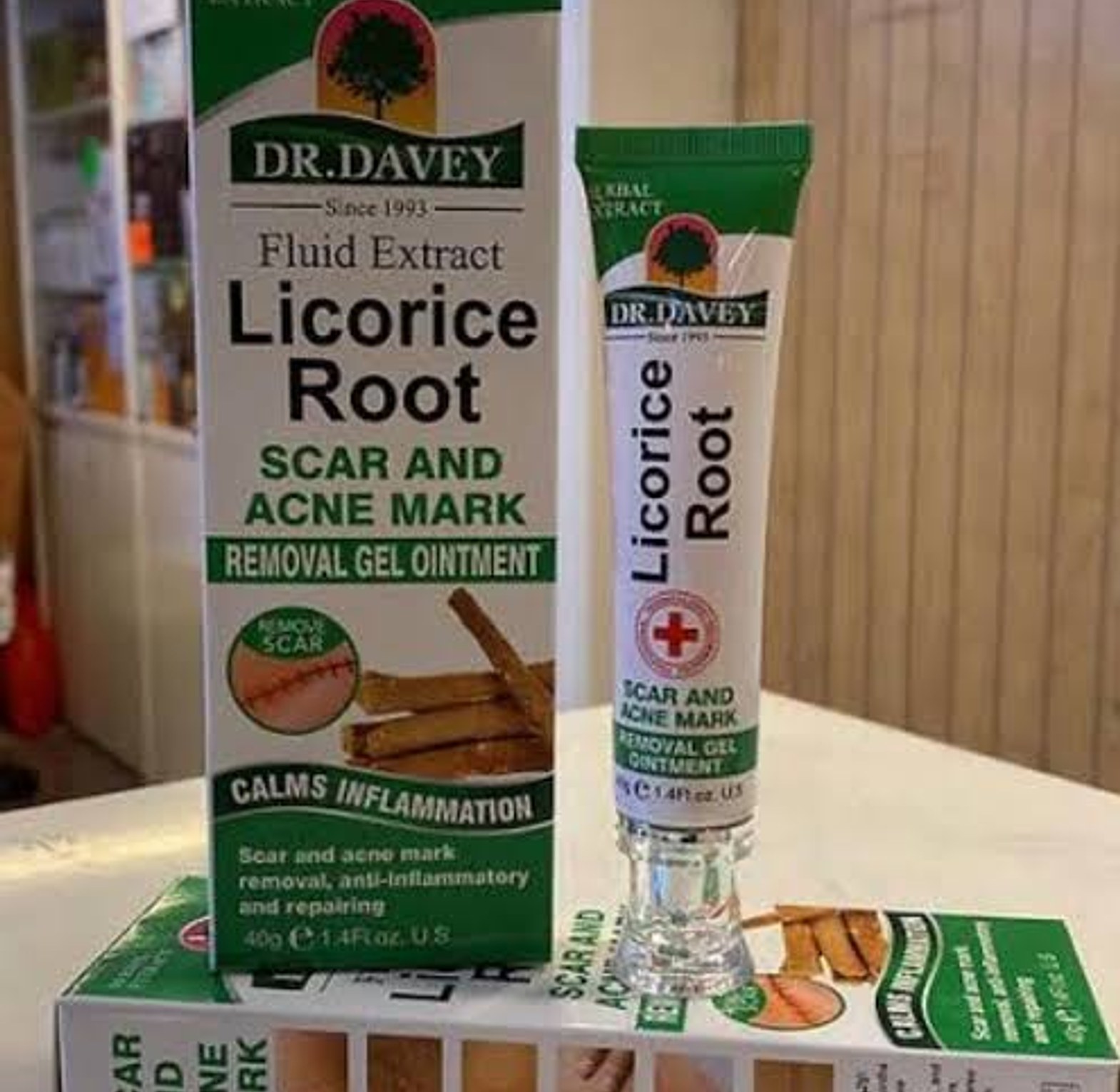 Licorice scar and acne removal gel image