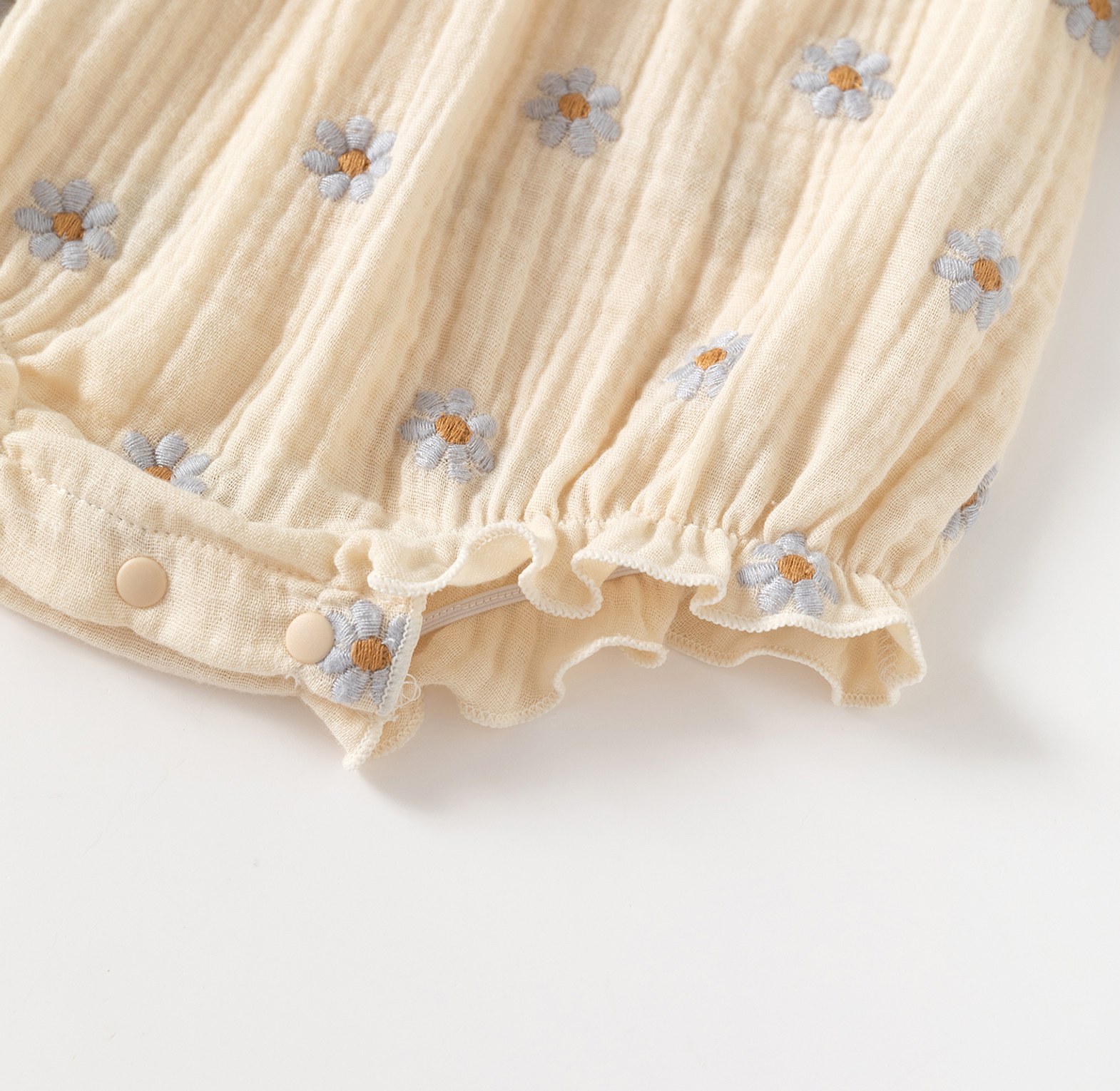 Daisy Whisper Muslin Romper image