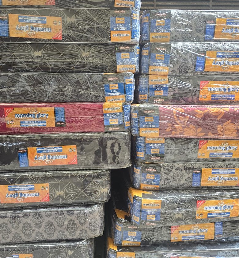 Morning Glory Mattress – 8-Inch Quilted High Density Foam Mattress, 4x6 image