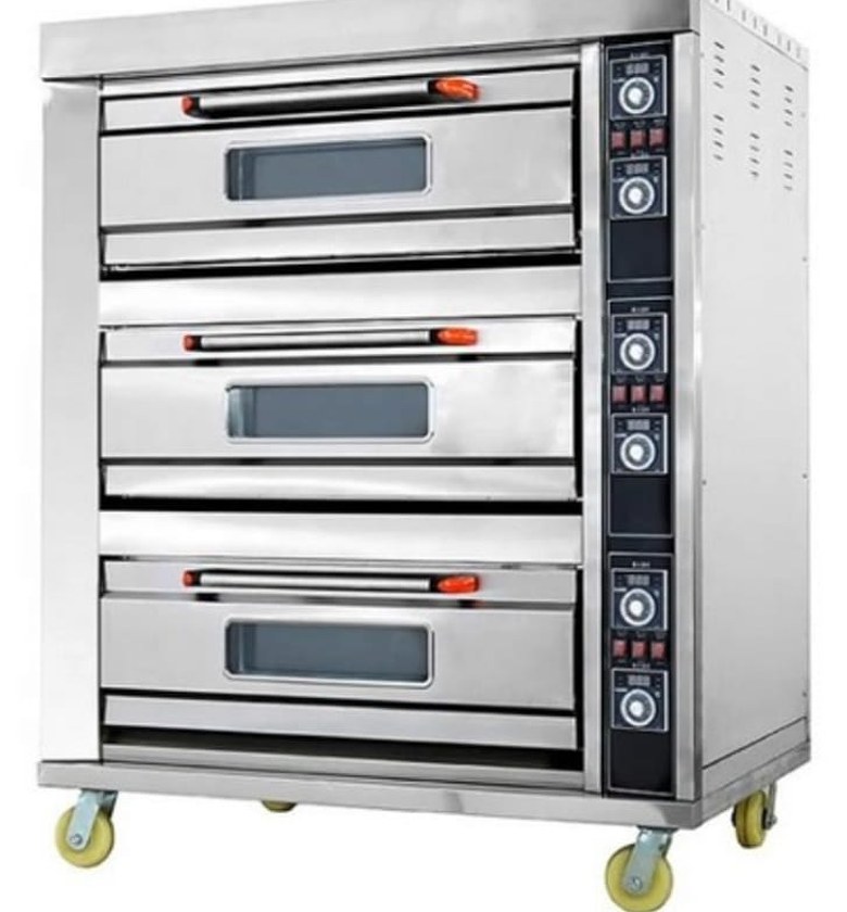 3 deck 6 tray oven image