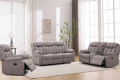 ROMEO 7 Seater Fabric Recliner (3+2+1+1) thumbnail 1