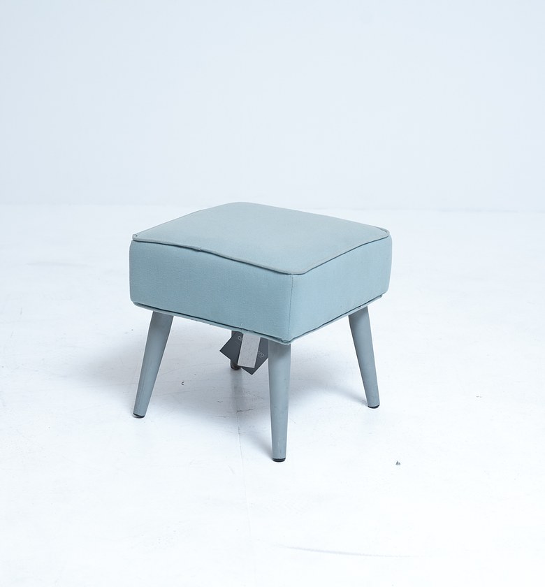 STOOL 35X35X35 CM CLR SKY image