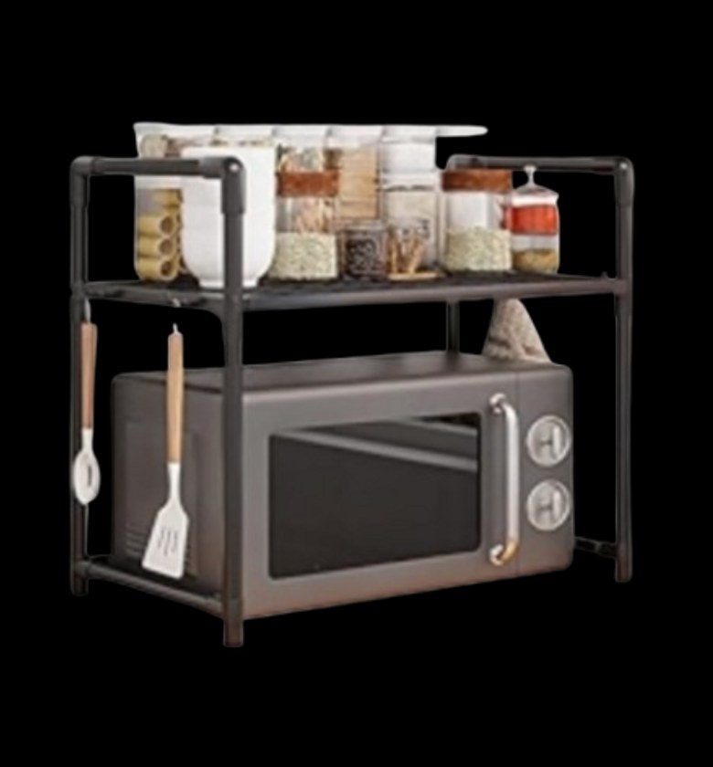 2tier microwave stand / multipurpose rack image
