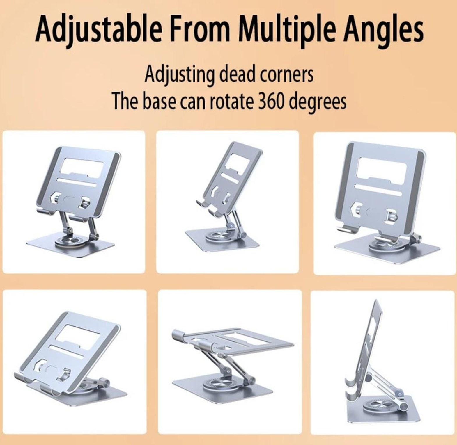 Foldable Tablet Stand and Holder image