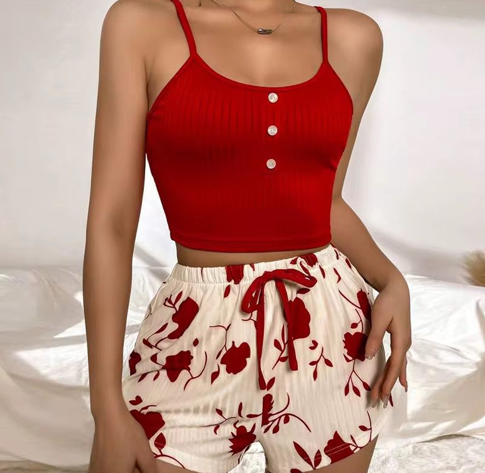 1389 Pajama Short Set image