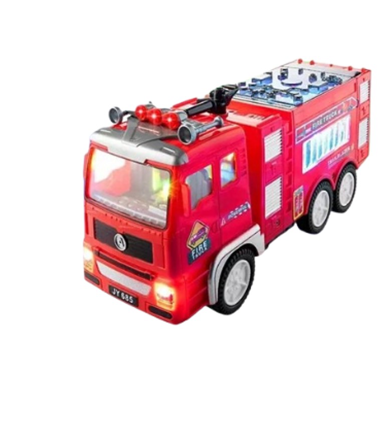 Fire Truck Kids Children Toy Rescue Fighters Vehicle image