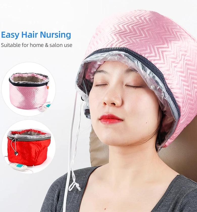 Hair Steamer Cap, Hair Straightener, Thermal Cap image