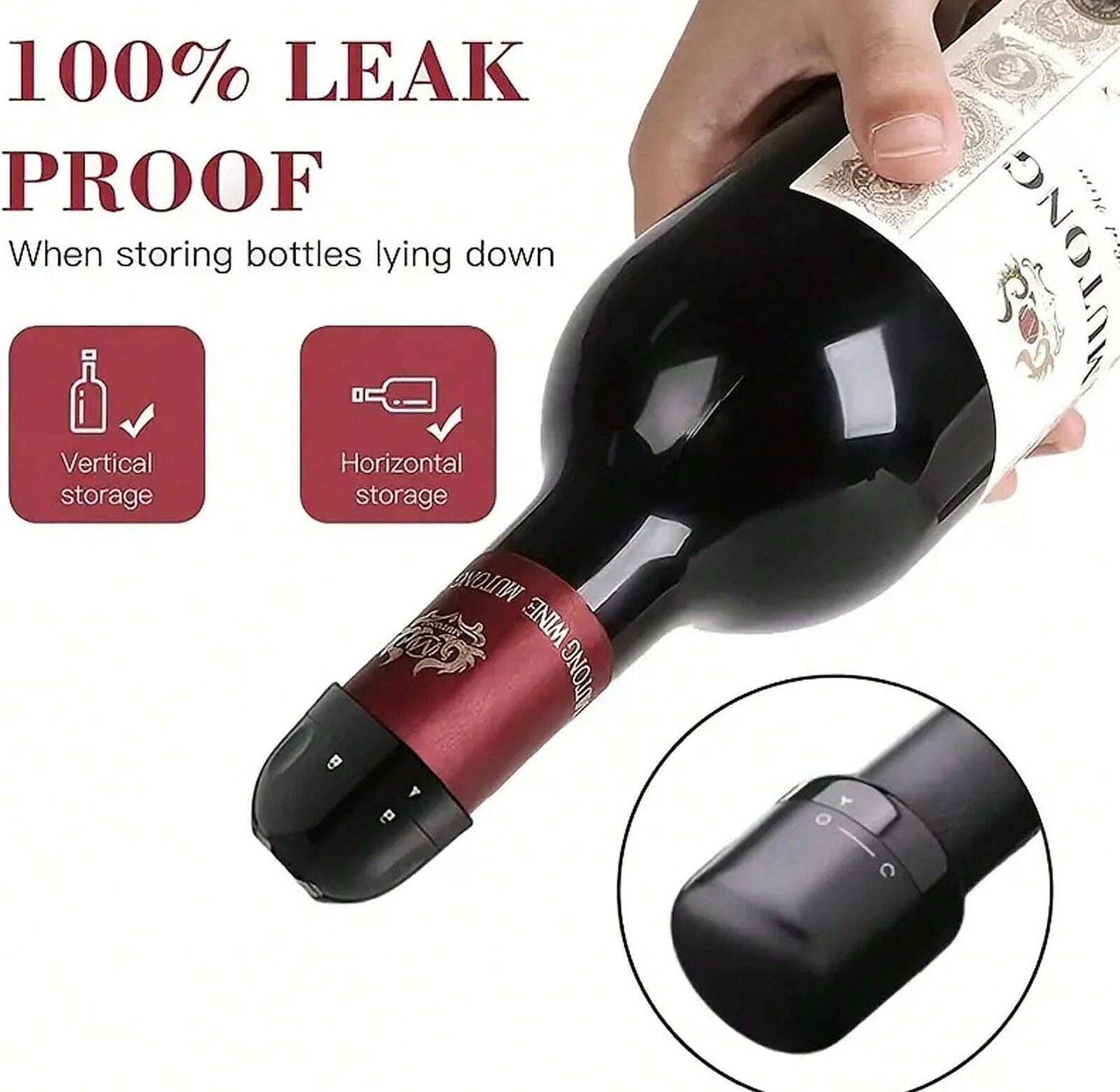 Wine Or Champagne Bottle Stopper image