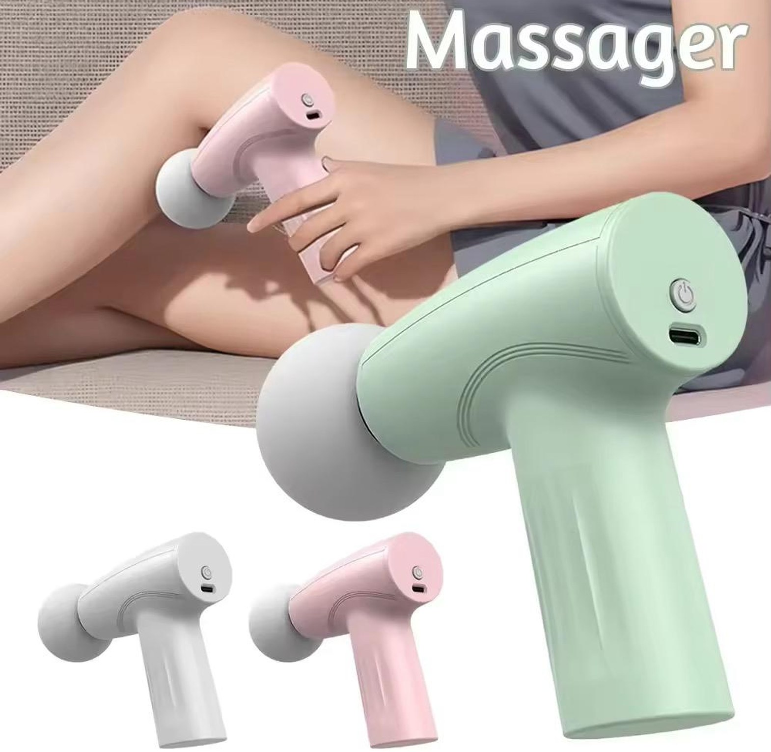 Mini Muscle Massage Gun (Deep Tissue) image